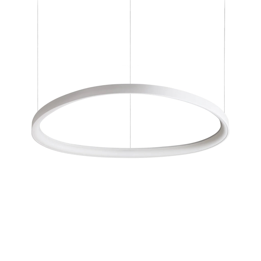 Lampada A Sospensione Gemini 1 Luce Led Integrato Bianca
