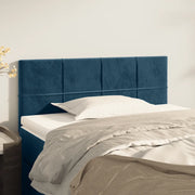 Testiera Blu scuro 90x5x78/88 cm in Tessuto 346030