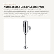 Urinoir automatico con sensore infrarosso - Efficiente e igienico - Montaggio a parete in ottone - Intelligente sistema di pulizia - Adatto per...