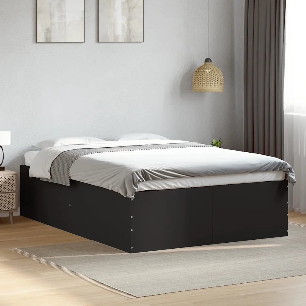 Giroletto Nero 120x190 cm in Legno Multistrato