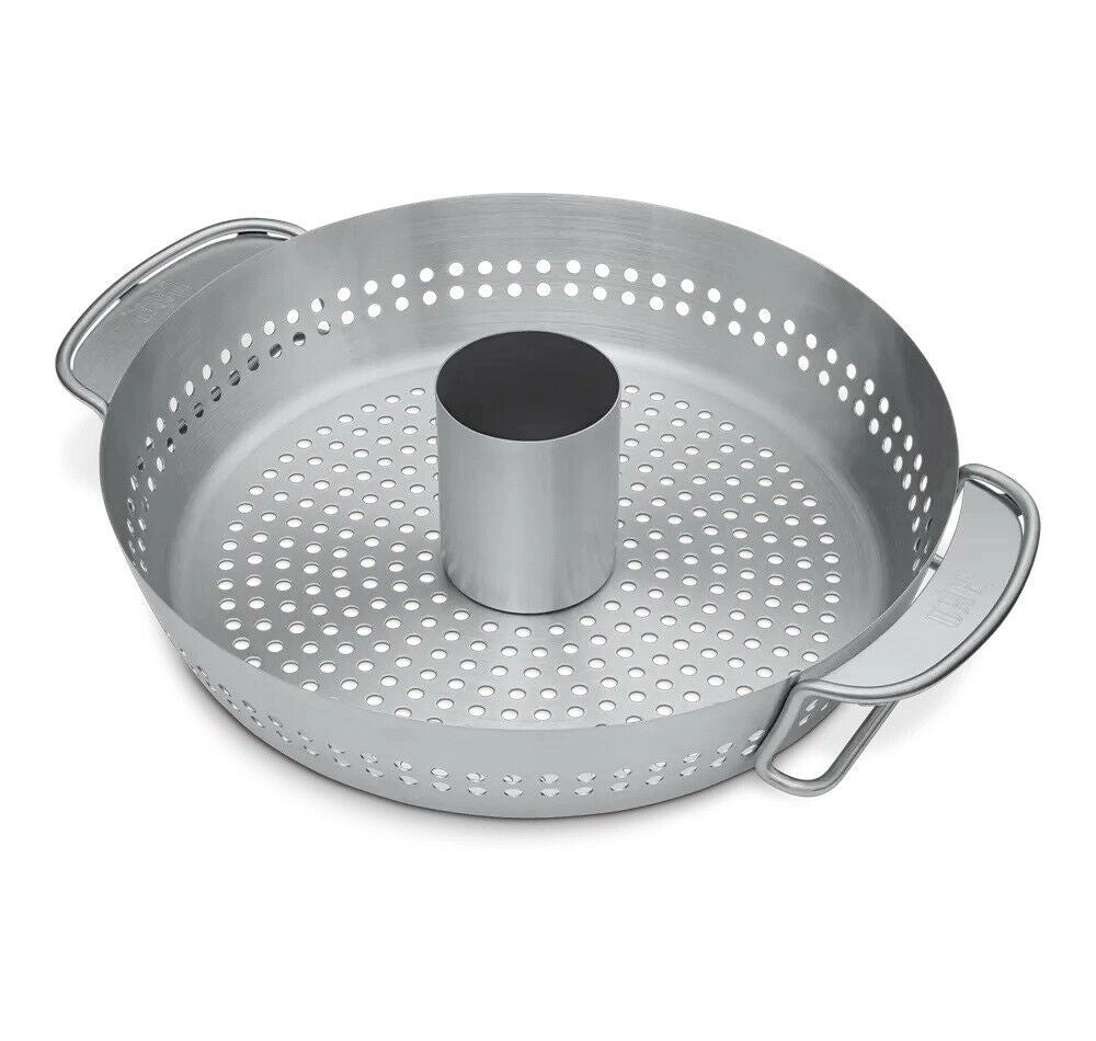 Weber Griglia Supporto Pollame Cestello Pollo Barbecue Gourmet BBQ System 8838