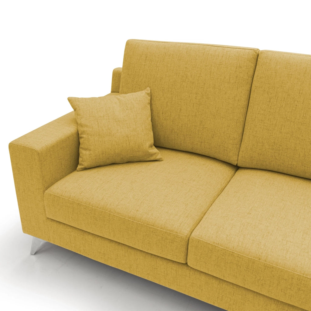 Michael Divano in tessuto impermeabile antimacchia T03 166 cm giallo