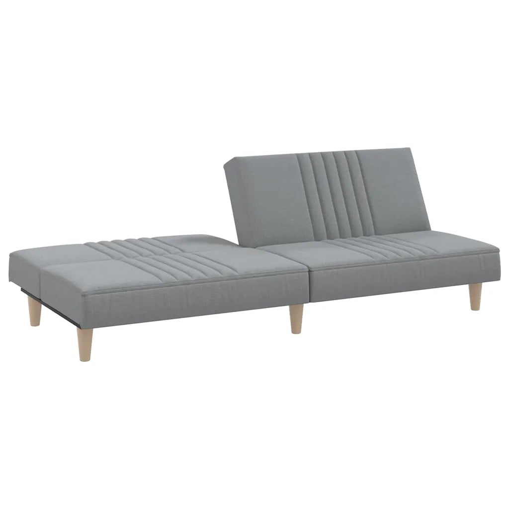 Divano letto-Sofa Letto-Daybed Grigio Chiaro in Tessuto 634030