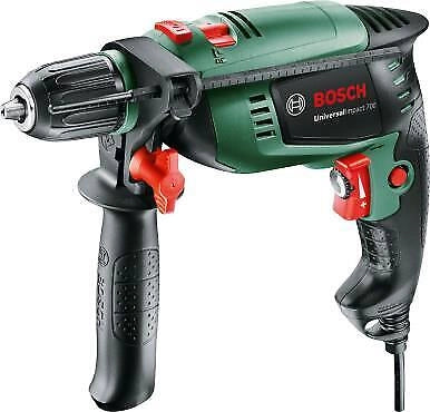 Bosch UniversalImpact 700 3000 Giri/min Senza chiave 1,7 kg Nero, Verde, Rosso