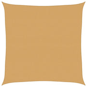 Vela Parasole | Telo Ombra | Vela da ombra 160 g/m2 Quadrata Sabbia 6x6 m in HDPE
