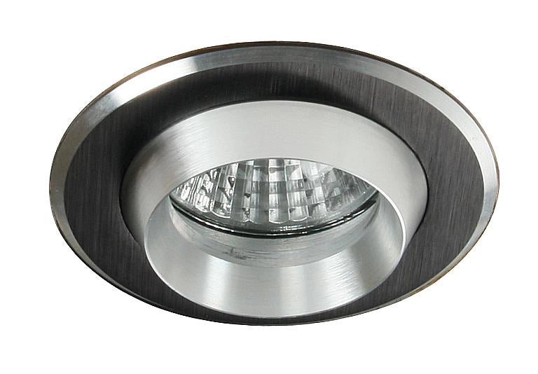 Faretto da incasso rotondo 1xMR16 nero satinato Candellux