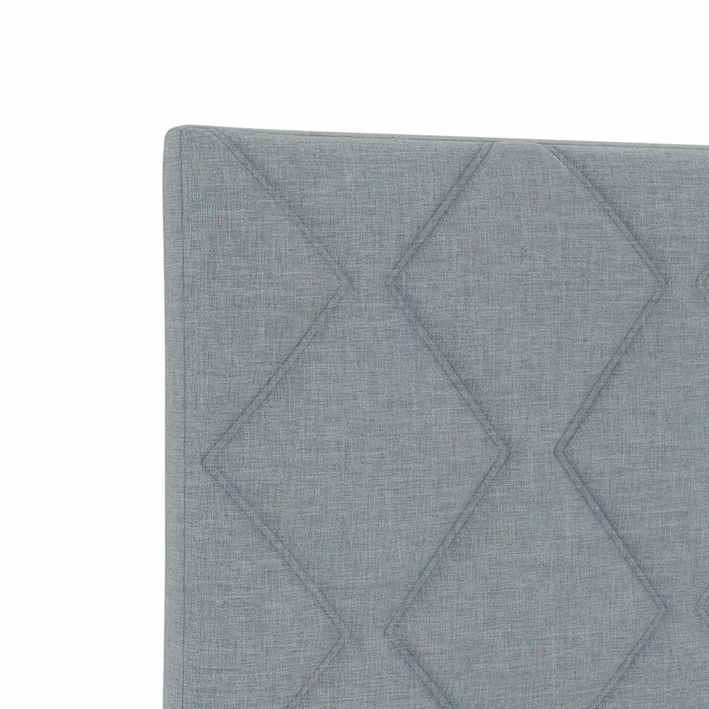 Struttura del letto-Giroletto Grigio chiaro 80 x 200 cm Tessuto 882394