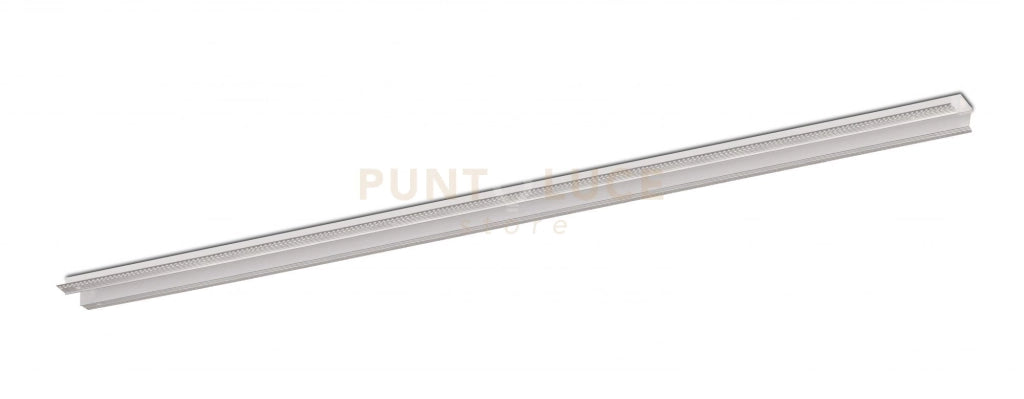 DUOLINE BINARIO ALLUMINIO INCASSO GESSO L.115CM