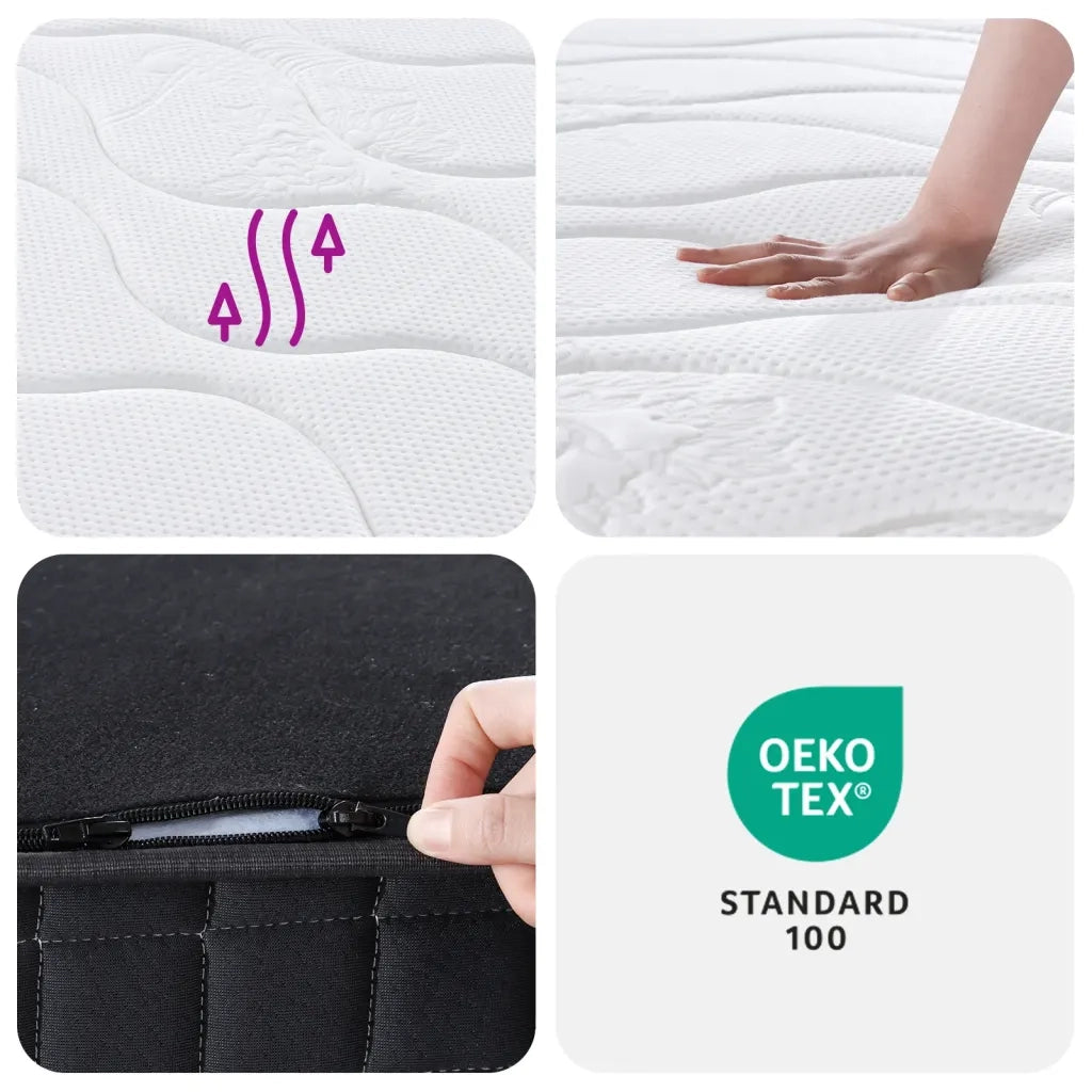 Materasso a Molle-Materasso per letto Bonnel Medio 90x200 cm 950393