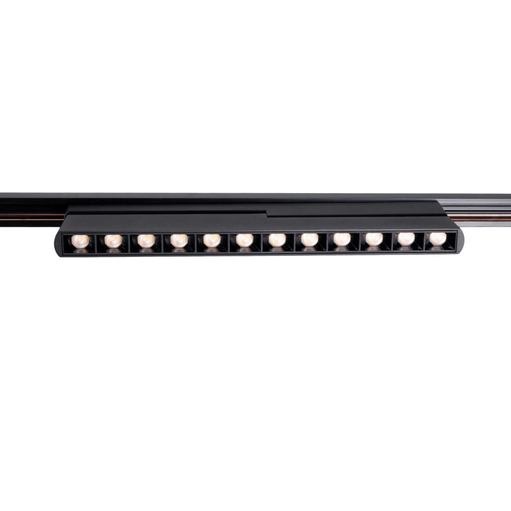Lampada lineare a binario 1F nera 18W 2700-5000K Zigbee Maxlight