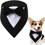 Smoking da cerimonia per cani - nastro da collo da sposa per cani con fascia farfalla - costume da cani per compleanno - smoking per animali domestici da festa - abbigliamento formale - outfit per San Valentino per piccoli cani