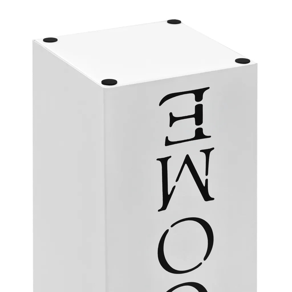 Porta Ombrelli Welcome in Acciaio Bianco CFW2351562