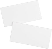 Scheda per dipintura - tessuto per pittura a olio e acrilico - 20 x 40 cm - 390 g/m² - bianco - 2 pezzi di tela grande