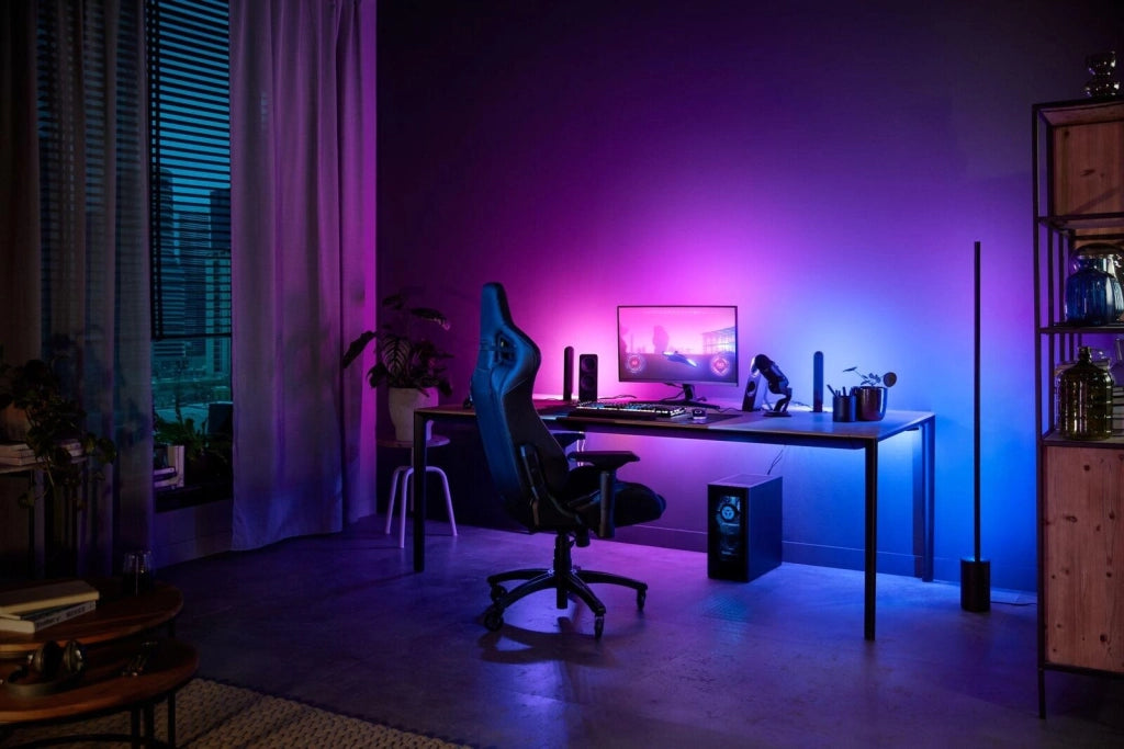 Philips Hue 929003498602 Hue Play Gradient Lightstrip per Monitor 32'' a 34'' 19 W colore Nero