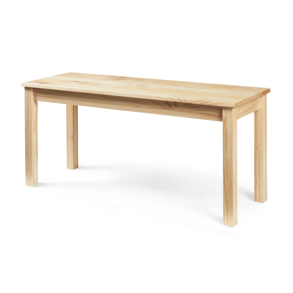 Panca da Tavolo Pranzo Trerunulu in Legno di Pino 100 x 35 x 45 cm - Naturale [en.casa]