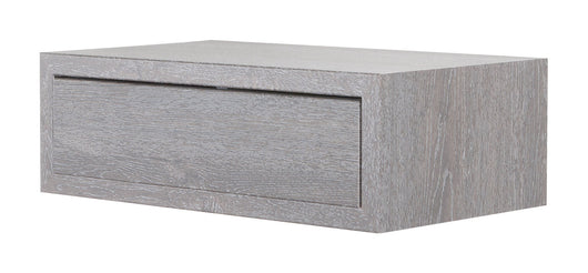 Mensola da Parete 1 Cassetto 45x13,4x23,7 cm in Fibra di Legno Lego Maxi Rovere Grigio New