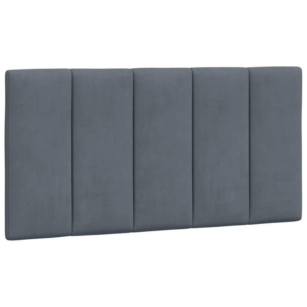 Cuscino testiera Hanko Grigio Scuro 100 cm Velluto 3207721