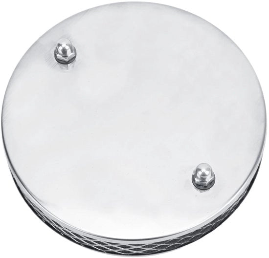 Filtro dell'aria per alta circolazione - Filtro dell'aria a forma di pancake - Adatto per carburatori SU HS4 1½ pollici - Materiale metallico - 139 mm di larghezza - Codice OEM: A102 - Filtro dell'aria per carburatore