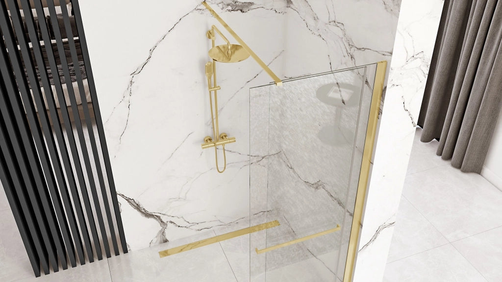 Parete Doccia Rea Cortis Gold 120