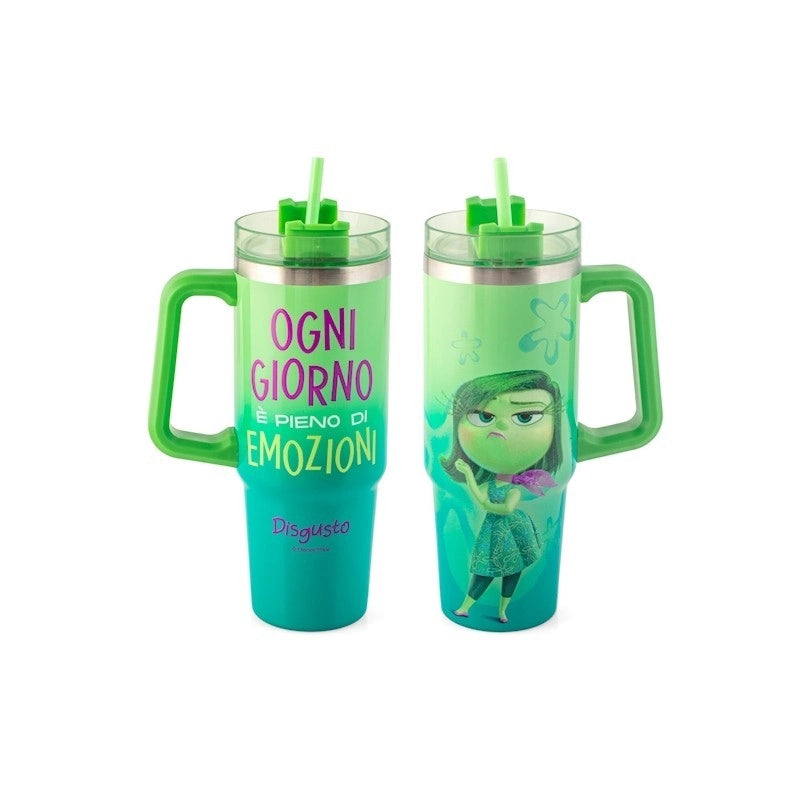 Mug termico Inside Out Disgusto 0,9 L in acciaio inox