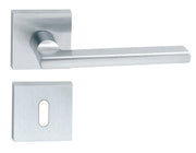 MANIGLIA OTTONE METRO C/BOCCHETTA CROM SATIN- FRASCIO- 1,0 pz