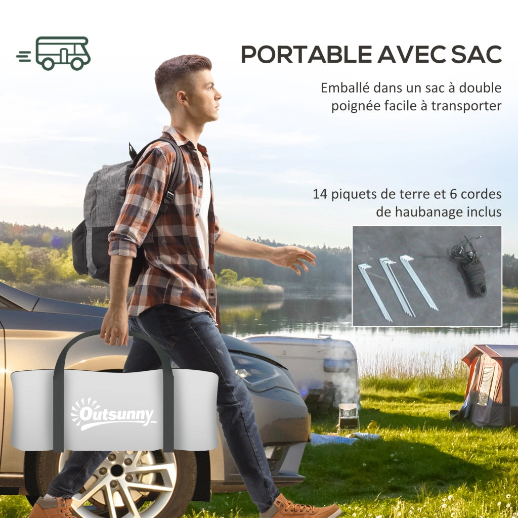 Tenda da campeggio 3-4 persone ¨C zephmum ¨C con soggiorno e camera da letto
