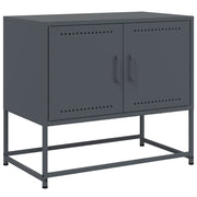 Mobile TV | Armadietto TV | Mobile Porta TV Antracite 68,5x39x60,5 cm in Acciaio
