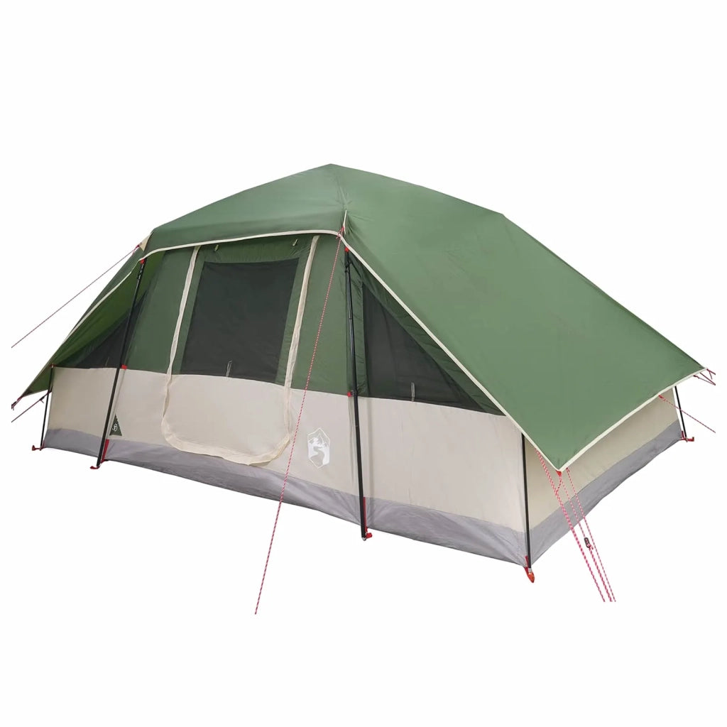 Tenda familiare con telo da pioggia resistente all'acqua Verde 42042202