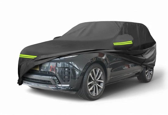 Kit di protezione auto per Land Rover Discovery V 2016-2021 - Impermeabile - Copertura completa - Protezione da sole/pioggia/neve - Respirante - Modello specifico per Land Rover Discovery V 2016-2021 - Kit di protezione auto