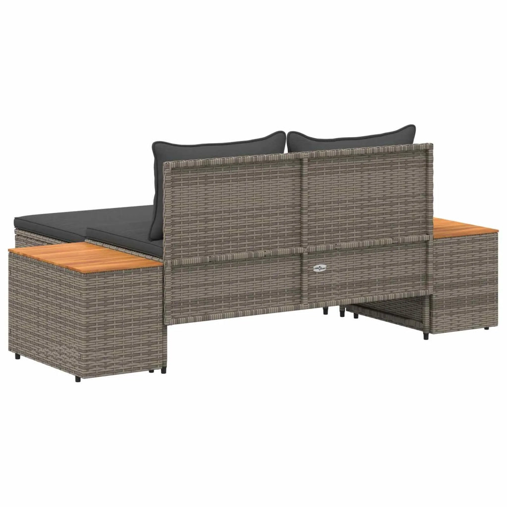 Set di divani da esterno 4 -Seater 4 pcs 55 x 30 x 39 cm
