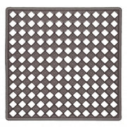 Tappeto doccia Enigma grigio fumé antiscivolo con ventose 50 × 50 cm
