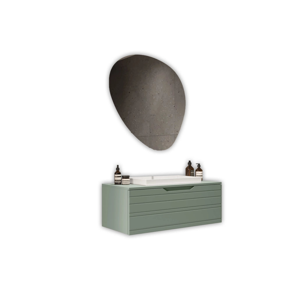 Composizione 3 pezzi SOLMIRA verde salvia
