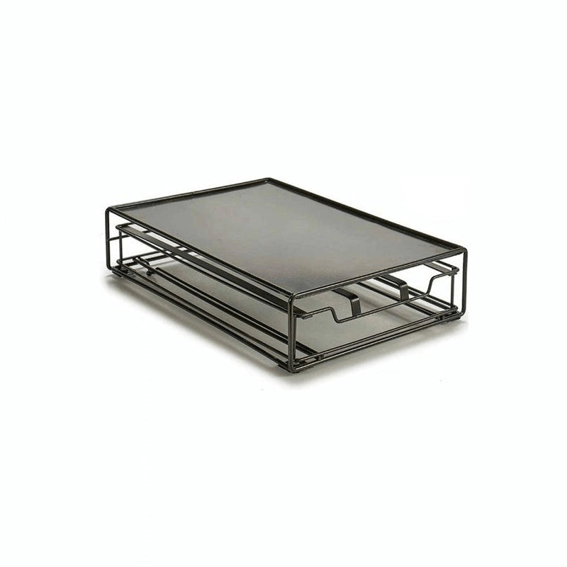 Contenitore Per Sistemare Le Capsule Di Caff Nero Metallo (31 X 21,5 X 7,5 Cm)