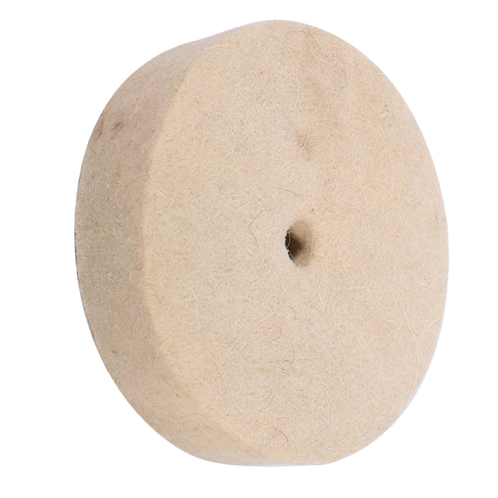 Disco abrasivo in lana, rotondo, 100 x 25 mm, per la riparazione di gioielli