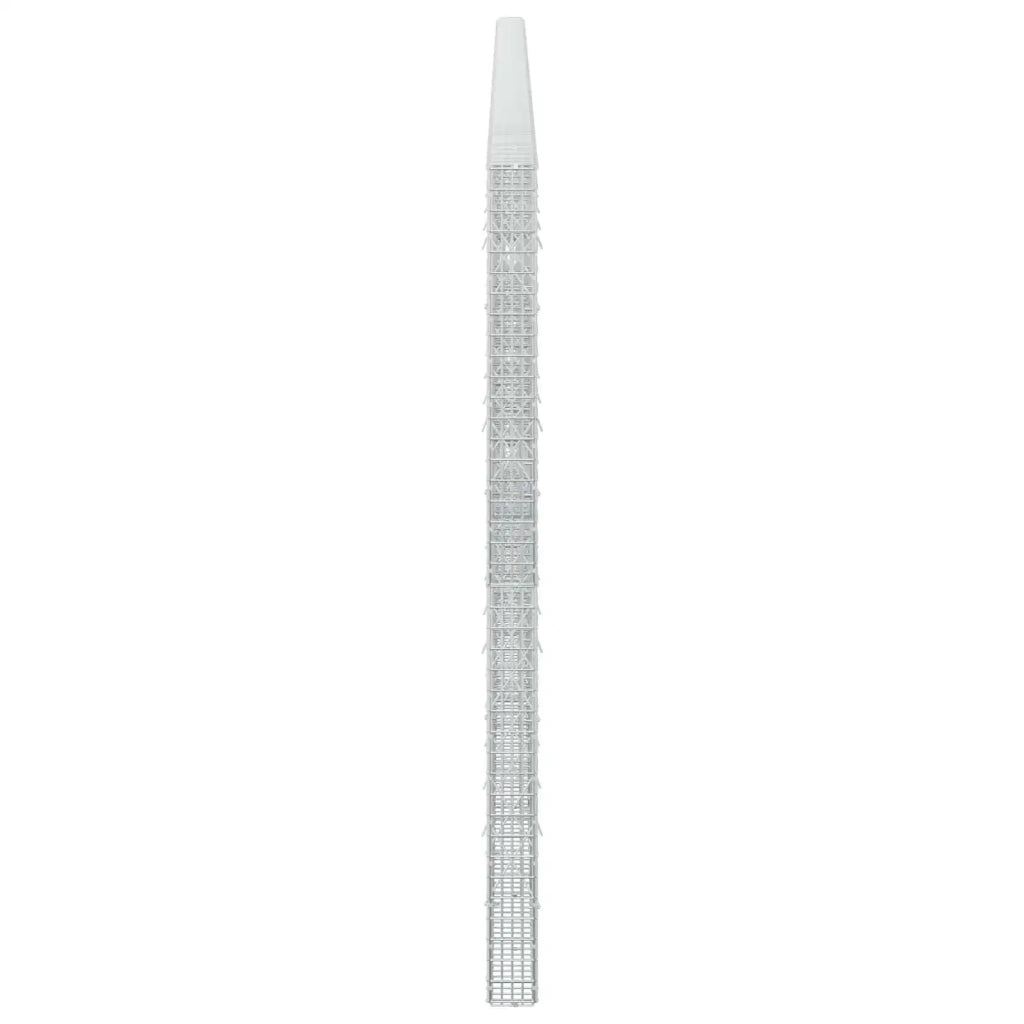 Gabione con Filo da 5 mm e Rete da 5x2,5 cm 850x10x200 cm 3463547