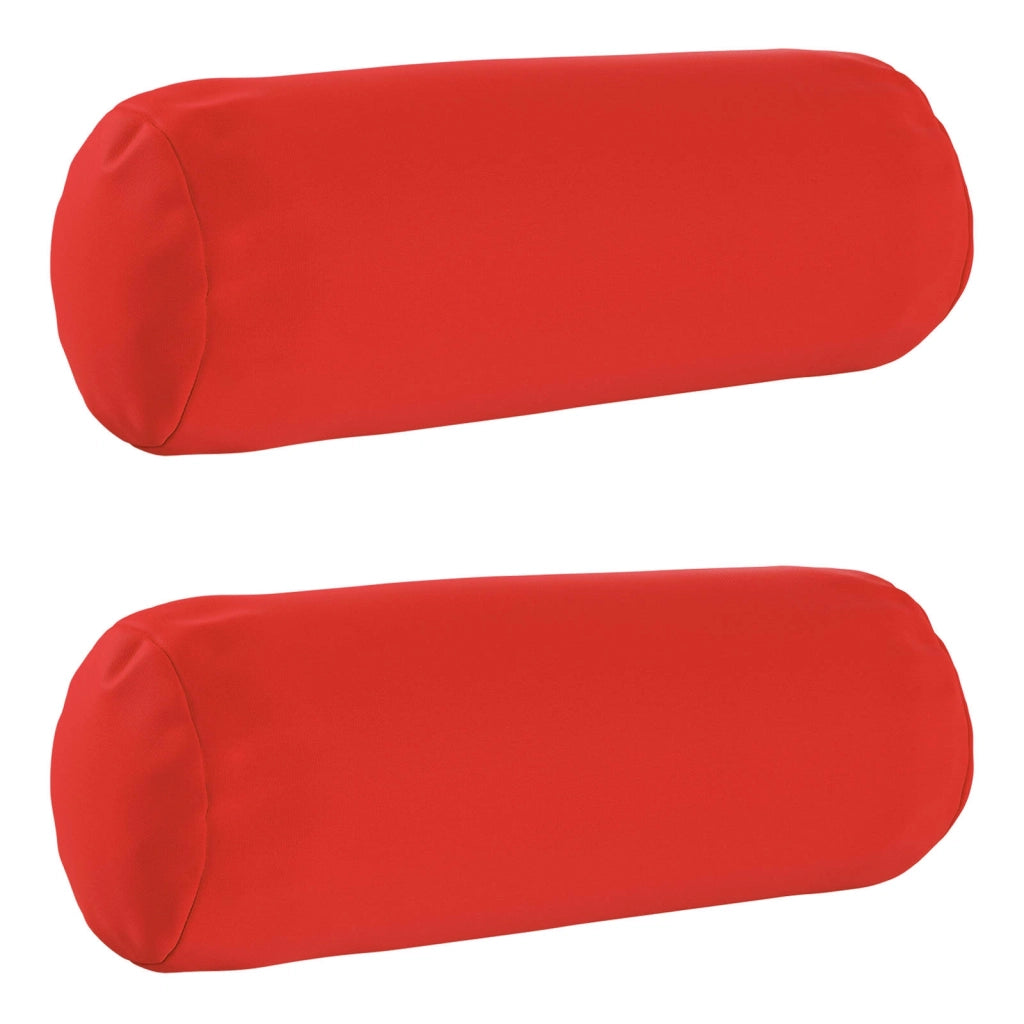 Cuscino da Lanciare 2 pz HEERLEN Rosso Diam. 15 x 40 cm 930141