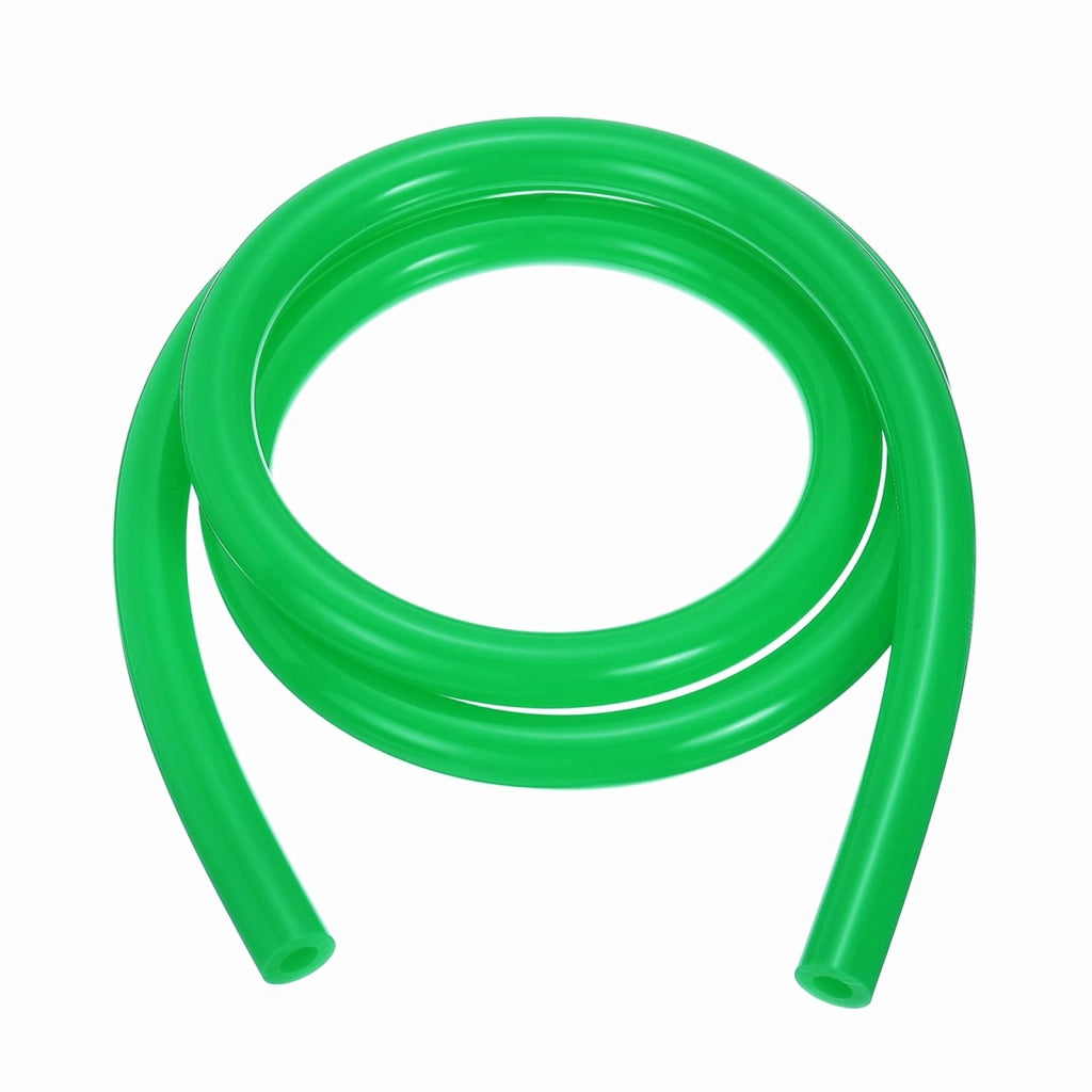 Tubo in silicone, diametro interno 3 mm, diametro esterno 9 mm, lunghezza 1 metro, colore verde