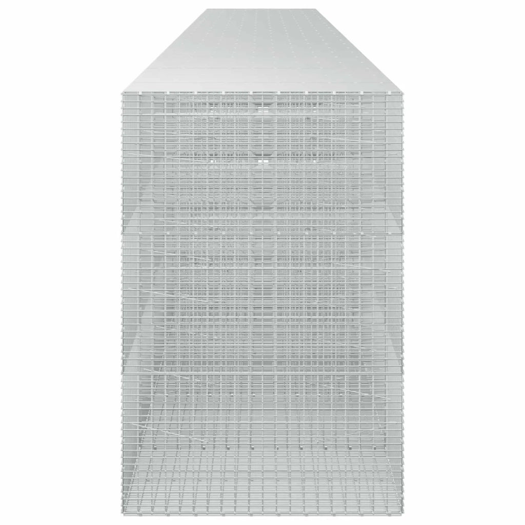 Gabione con Filo da 5 mm e Rete da 5x2,5 cm 1150x100x150 cm 3463913