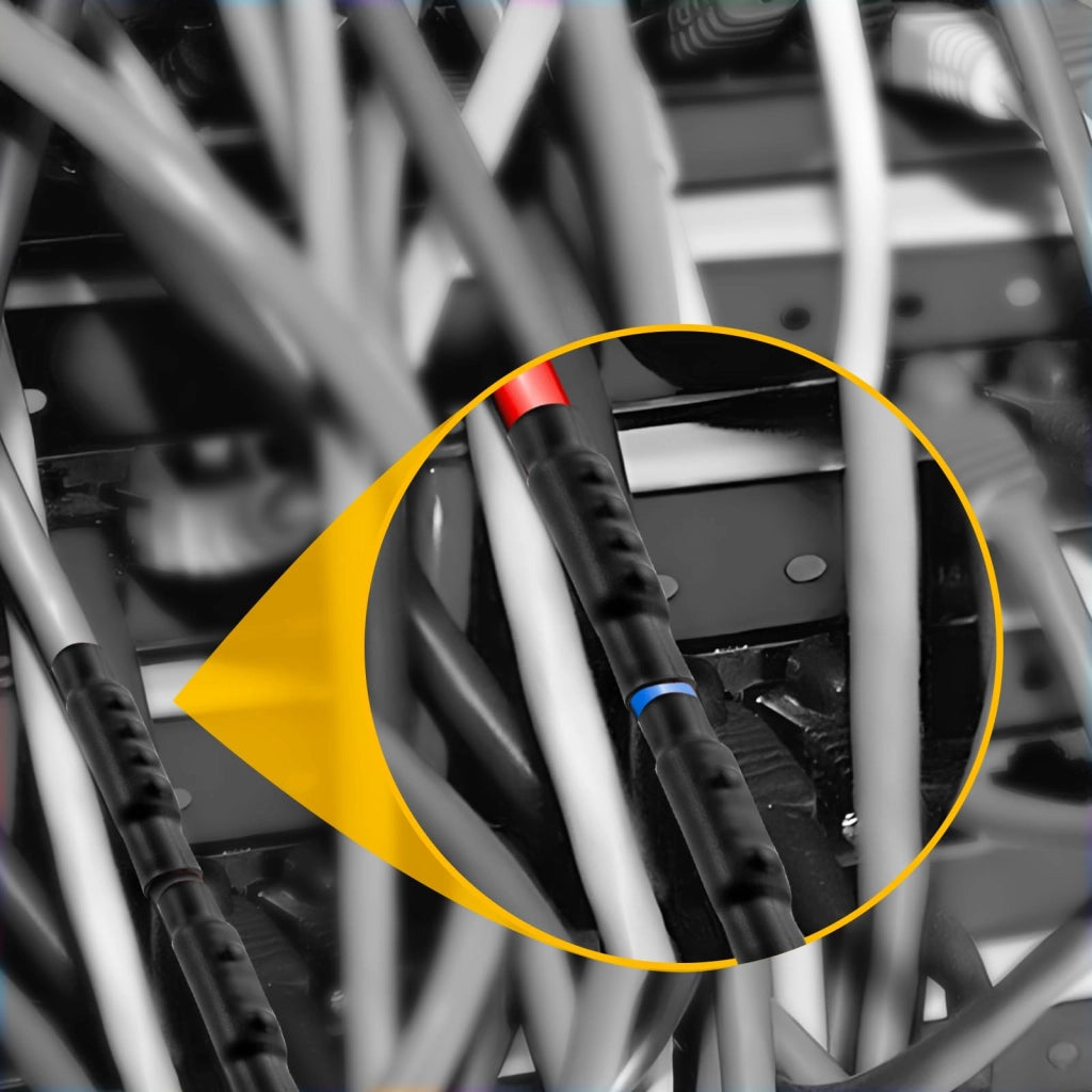 10 connettori per cavi da 6 a 10 AWG, morsetto a vite, 80A