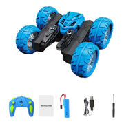 Auto radiocomandata acrobatica 2,4 GHz con LED e rotazione 360°