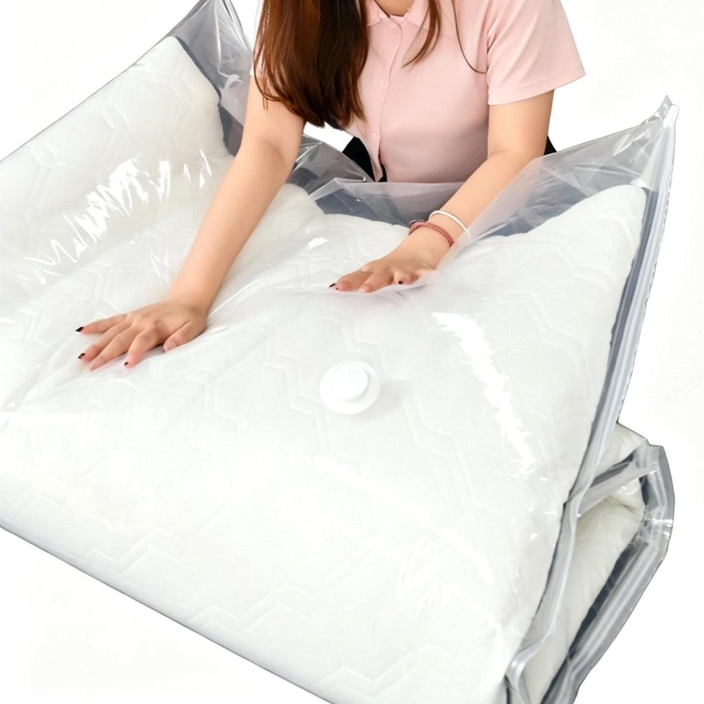 Sacchetti sottovuoto, dimensioni 240x130 cm, trasparenti, in materiale PA+PE, adatti per materassi e biancheria da letto