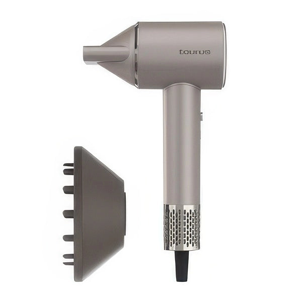 Asciugacapelli 1600W con Motore Digitale Ionic 10 Velocità Concentratore e Diffusore Digital Force Protect Taurus