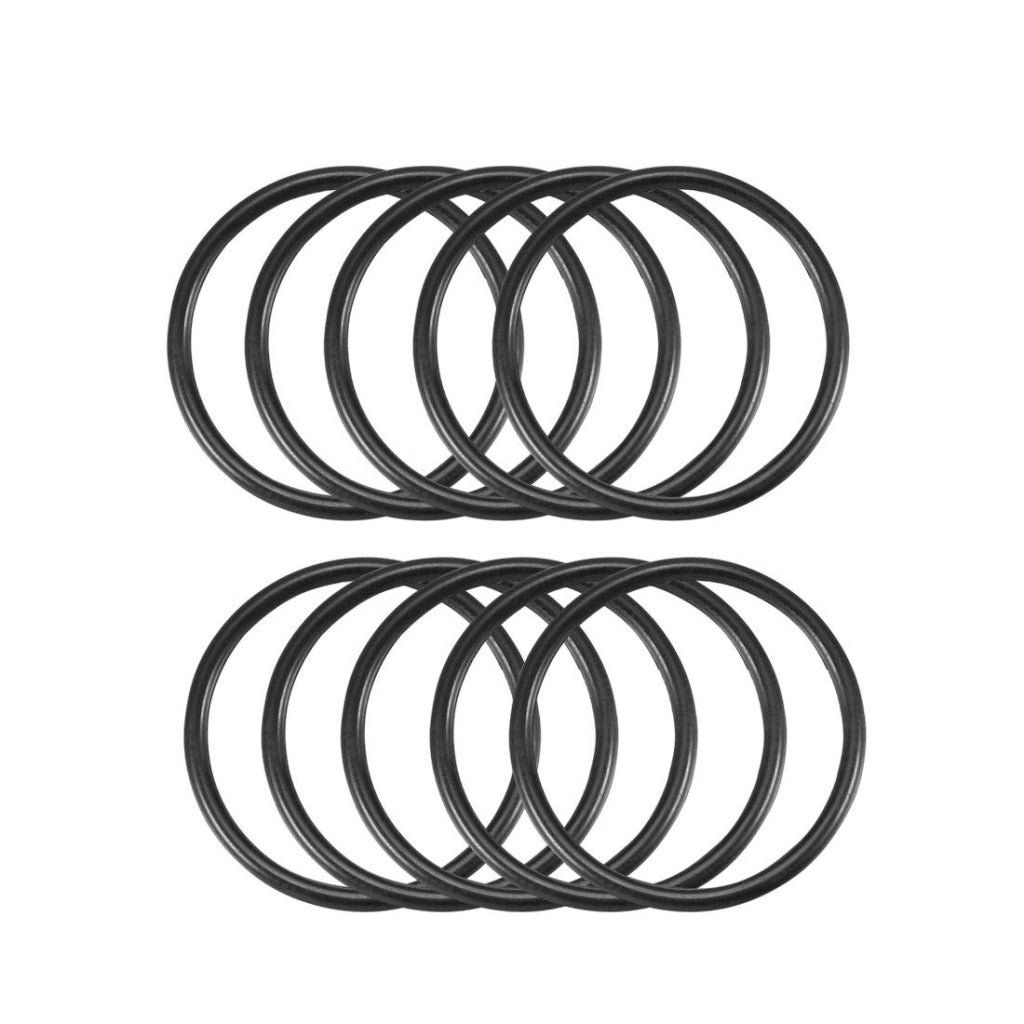 Guarnizioni O-ring, 22x19x1,5 mm, 10 pezzi, colore nero