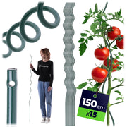 KADAX 15 tutori a spirale per piante, 150 cm