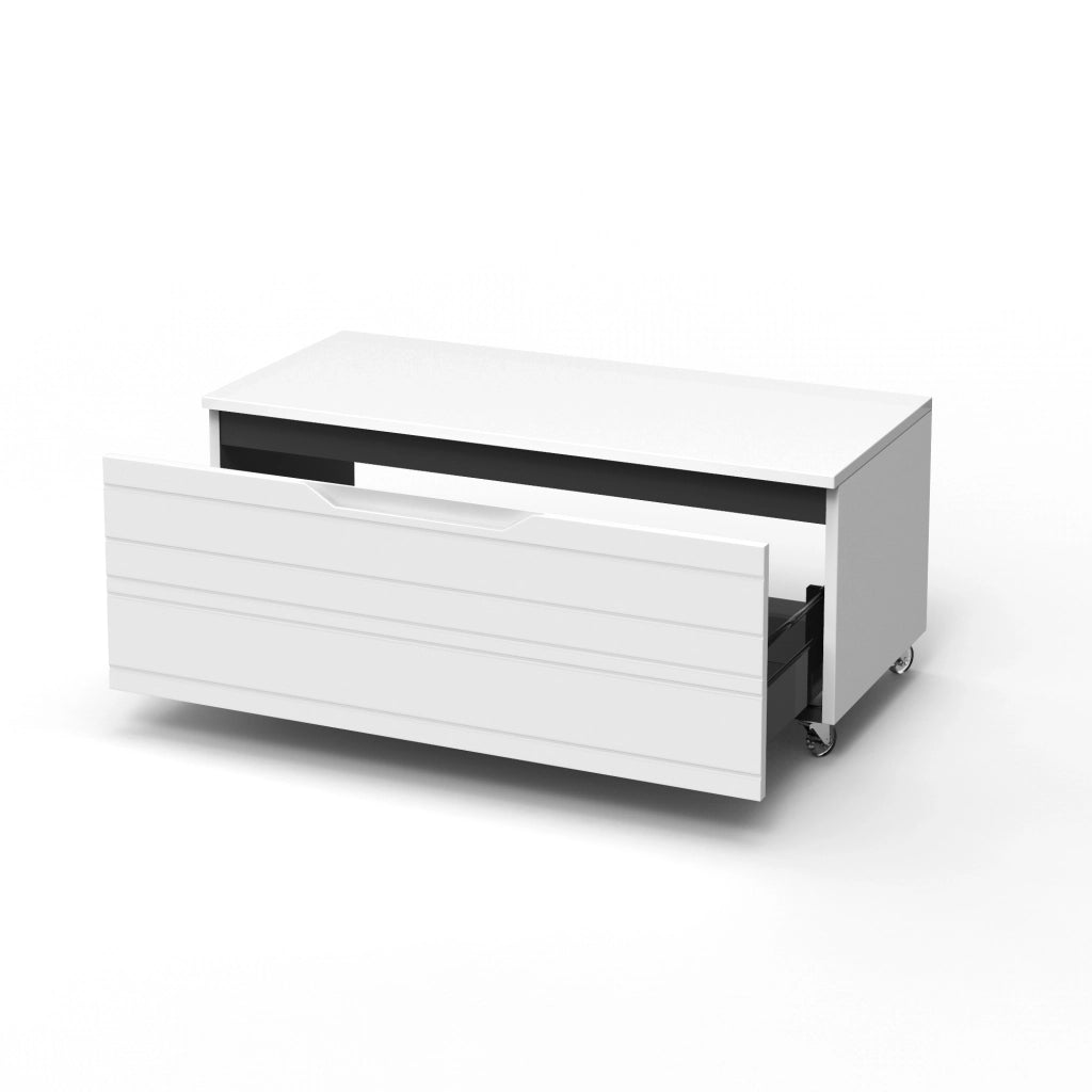 Cassettiera SOLMIRA bianco opaco