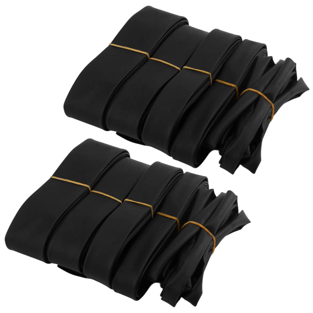 Set di tubi termorestringenti, 10 pezzi, 5 dimensioni, diametro da 7,9 a 25,4 mm, 2 m