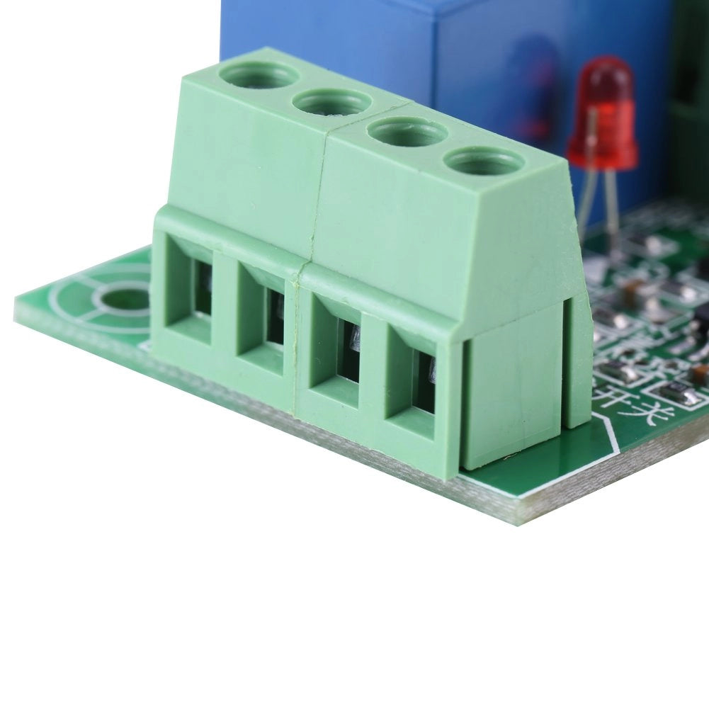 Modulo relè bistabile a 12V DC, 1 canale, con trigger, interruttore