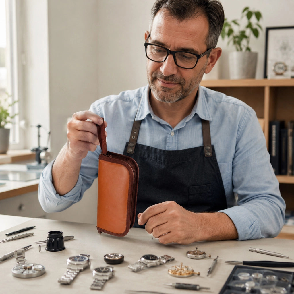 Kit riparazione orologi 168 pezzi con custodia