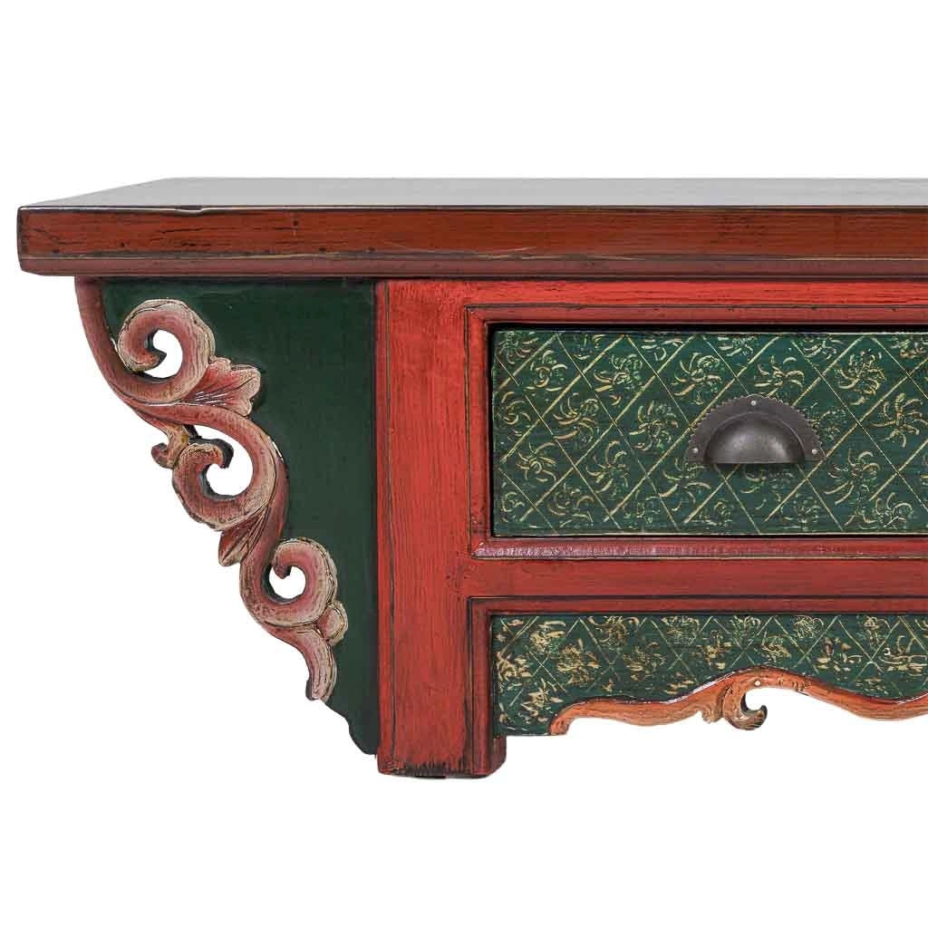 Mobile basso in legno multicolore 140x30x30h cm