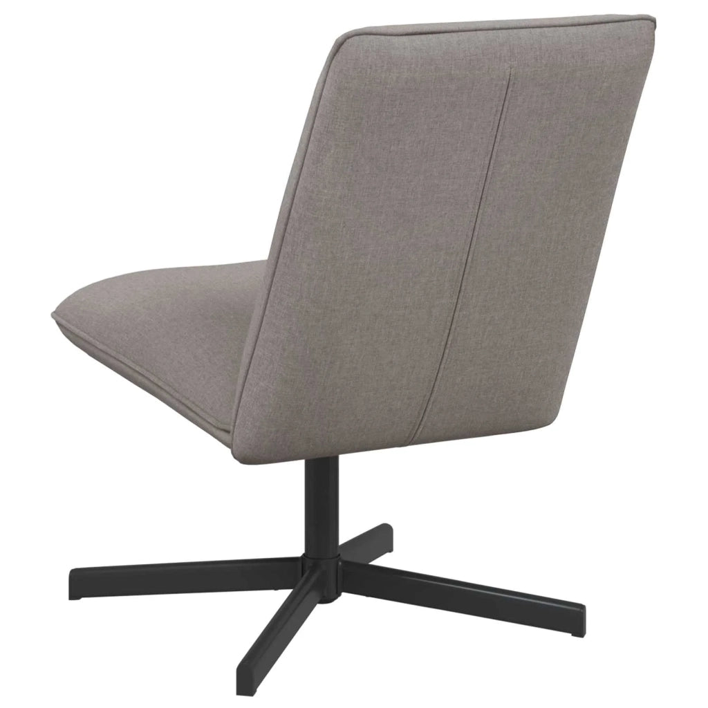 Sedia girevole Tortora Tessuto 42045541